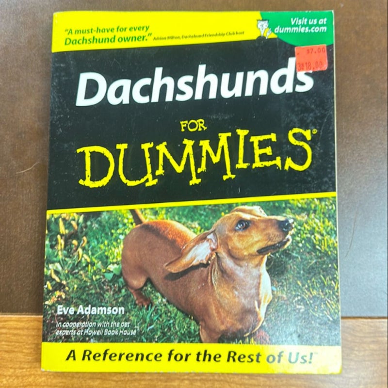 Dachshunds for Dummies®