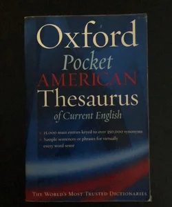 Oxford Pocket American Thesaurus of Current English