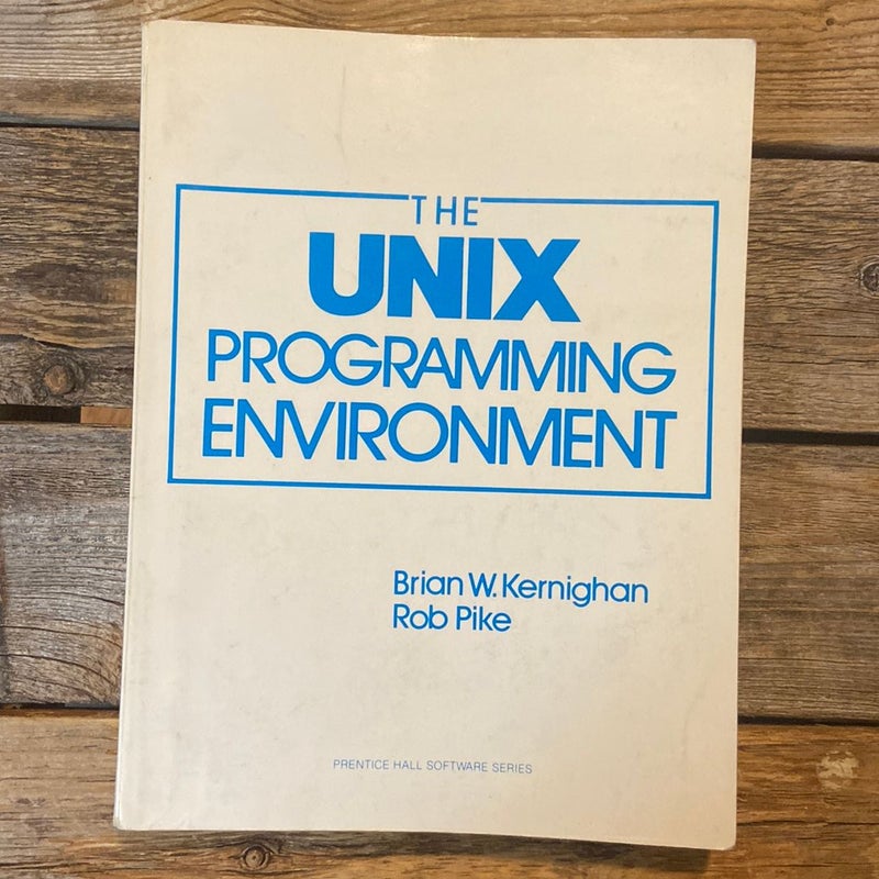 The UNIX Programming Environment