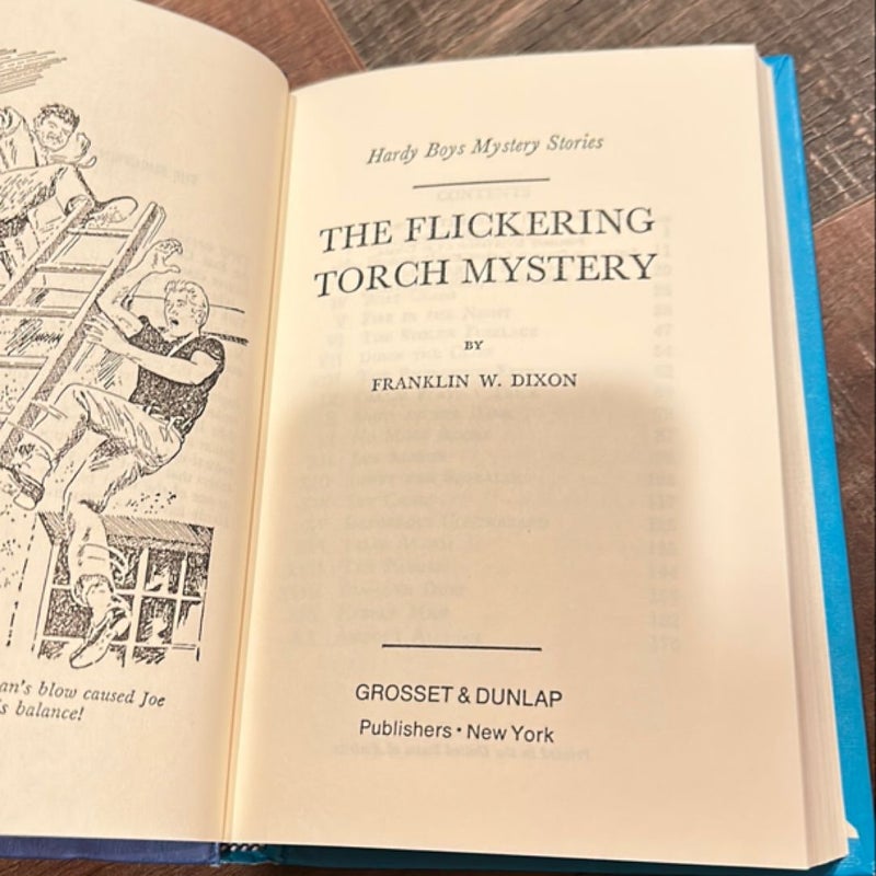 Hardy Boys the Flickering Torch Mystery  