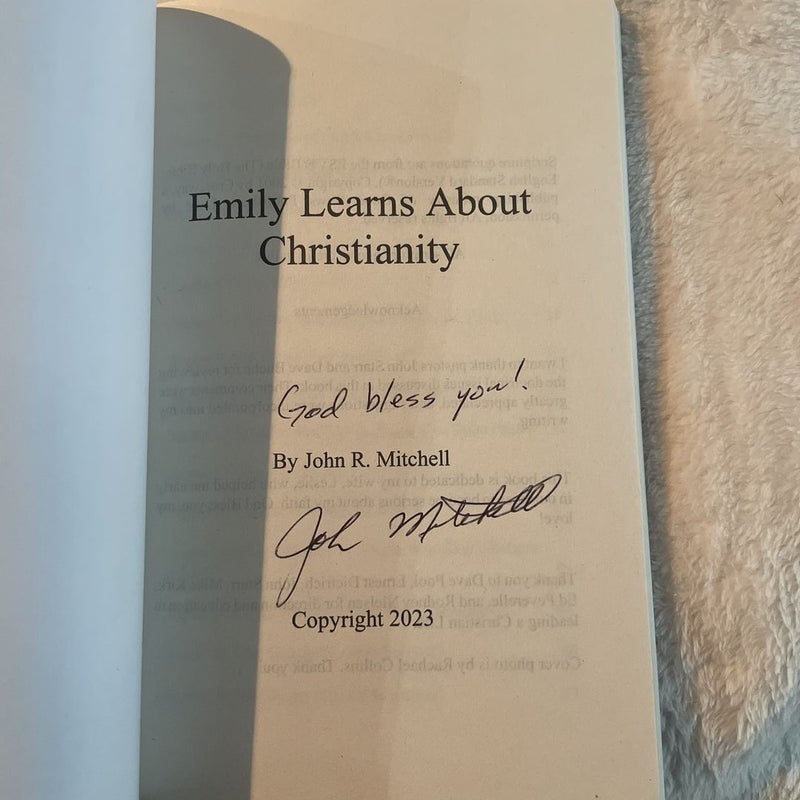 Emily Learns about Christianity *SIGNED*