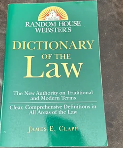 Random House Webster's Dictionary of the Law