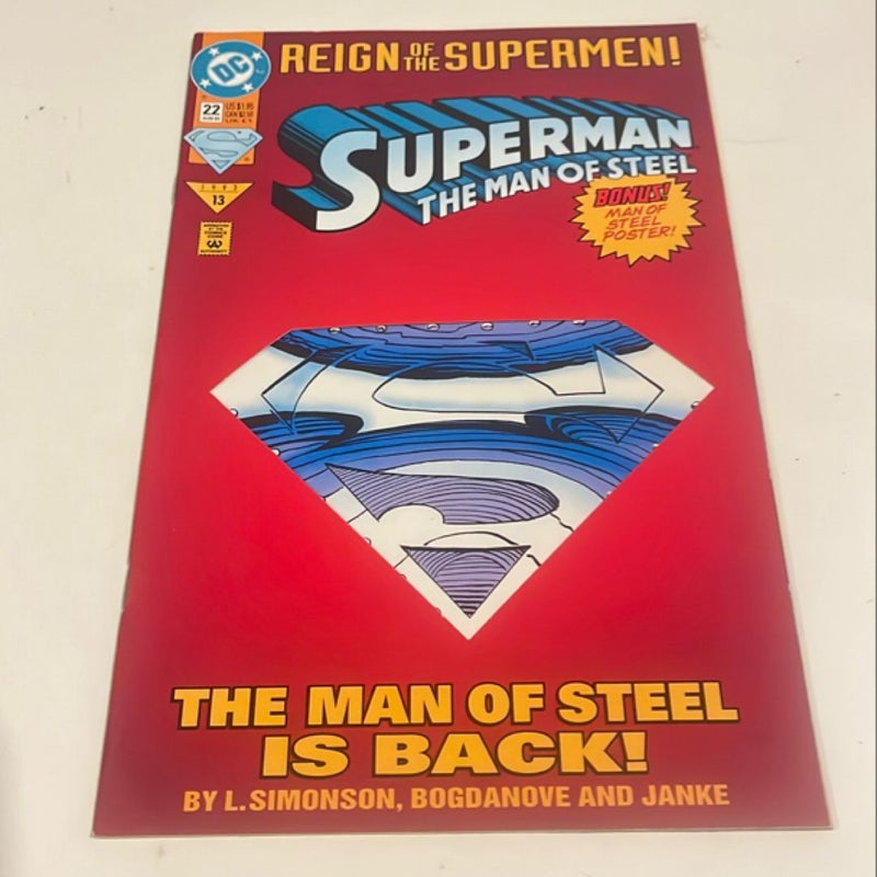 Superman The Man of Steel Comic