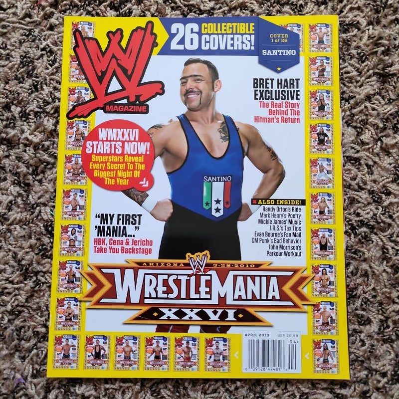 WWE magazines 