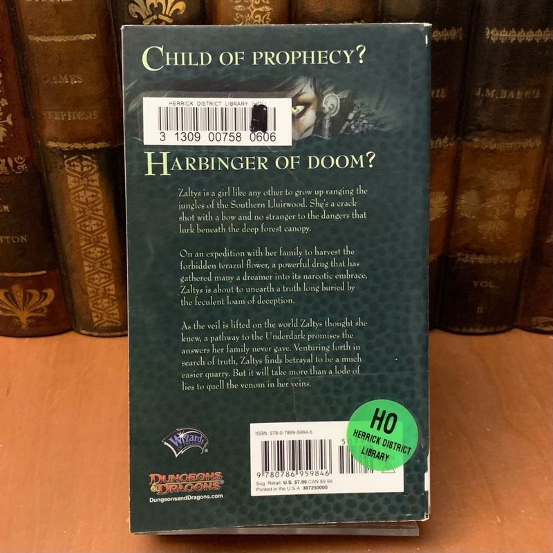 Forgotten Realms: Venom in Her Veins, Stand-Alone, First Edition First Printing