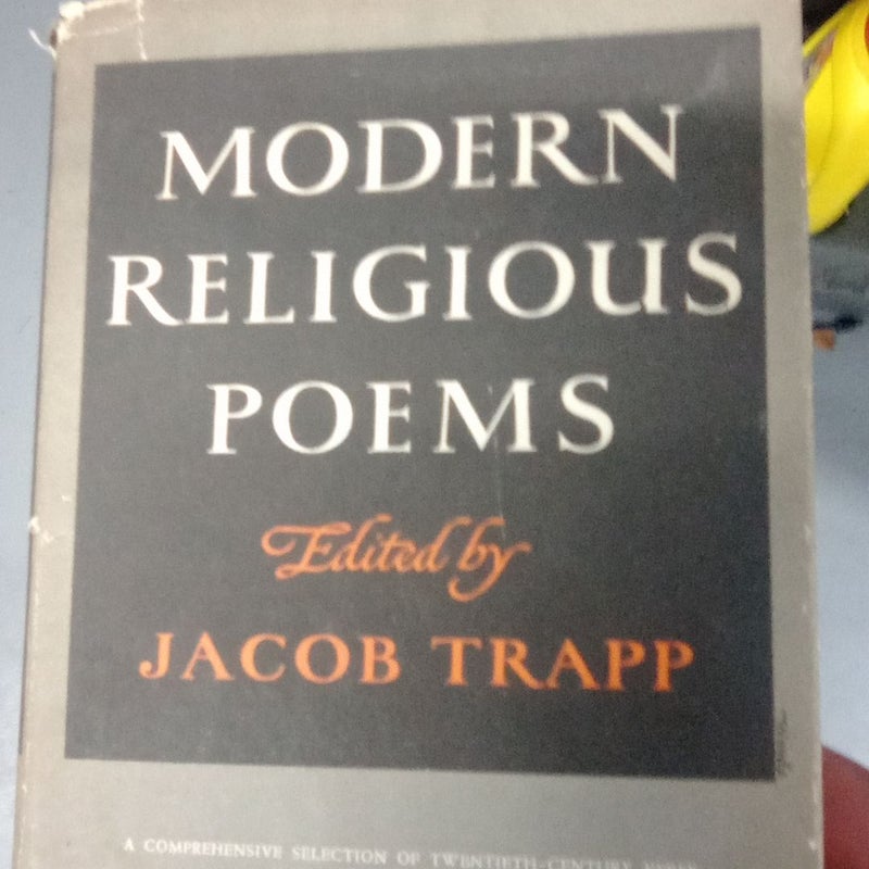 Modern Religious Poems