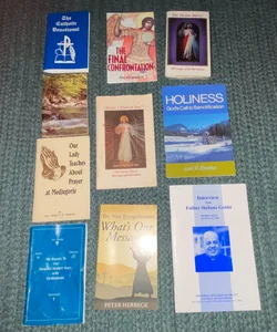 Vintage pamphlets: Christian / Catholic / Religious texts