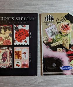 The Stampers Sampler & Rubber Stamper Magazines 
