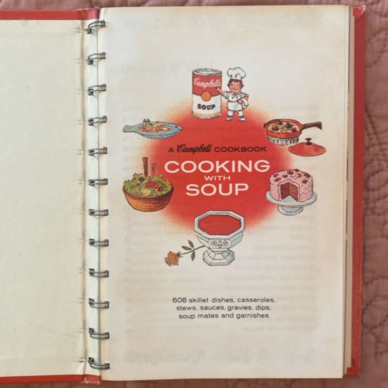 A Campbell Cookbook  - Cooking with Soup