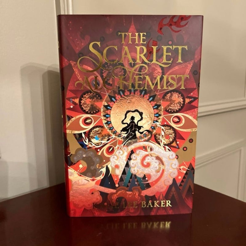 Fairyloot The Scarlett Alchemist (Signed with Sprayed Edges)