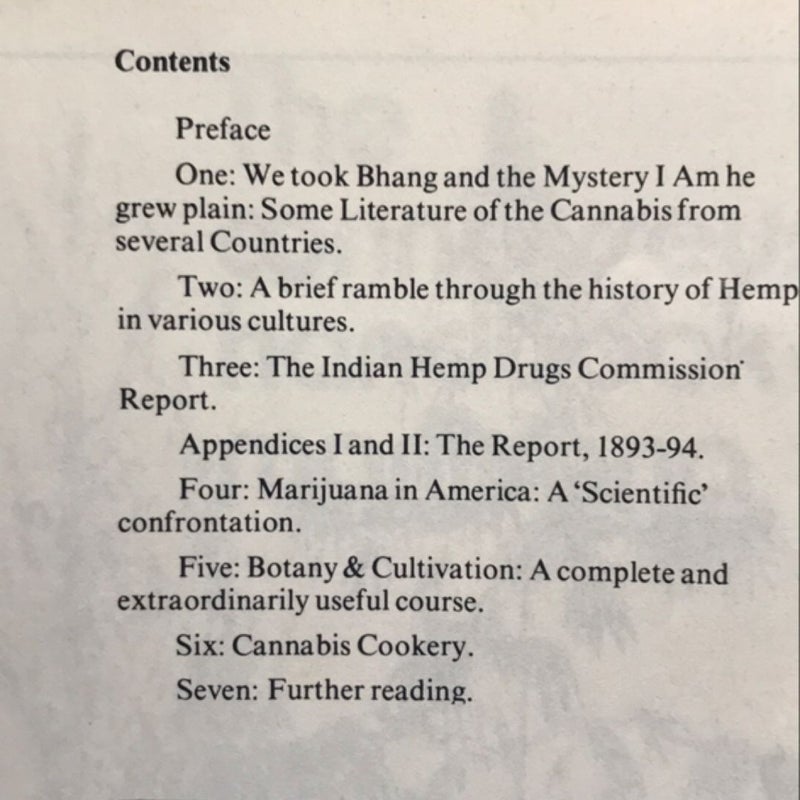 The Connoisseur’s Handbook of Marijuana 