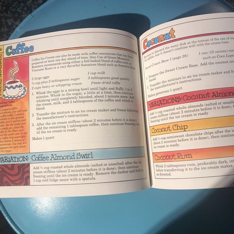 Ben and Jerry's Homemade Ice Cream and Dessert Book