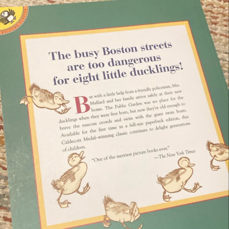Make Way for Ducklings