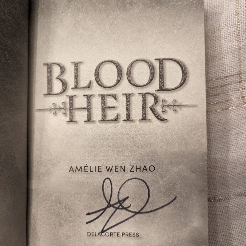 Blood Heir Signed