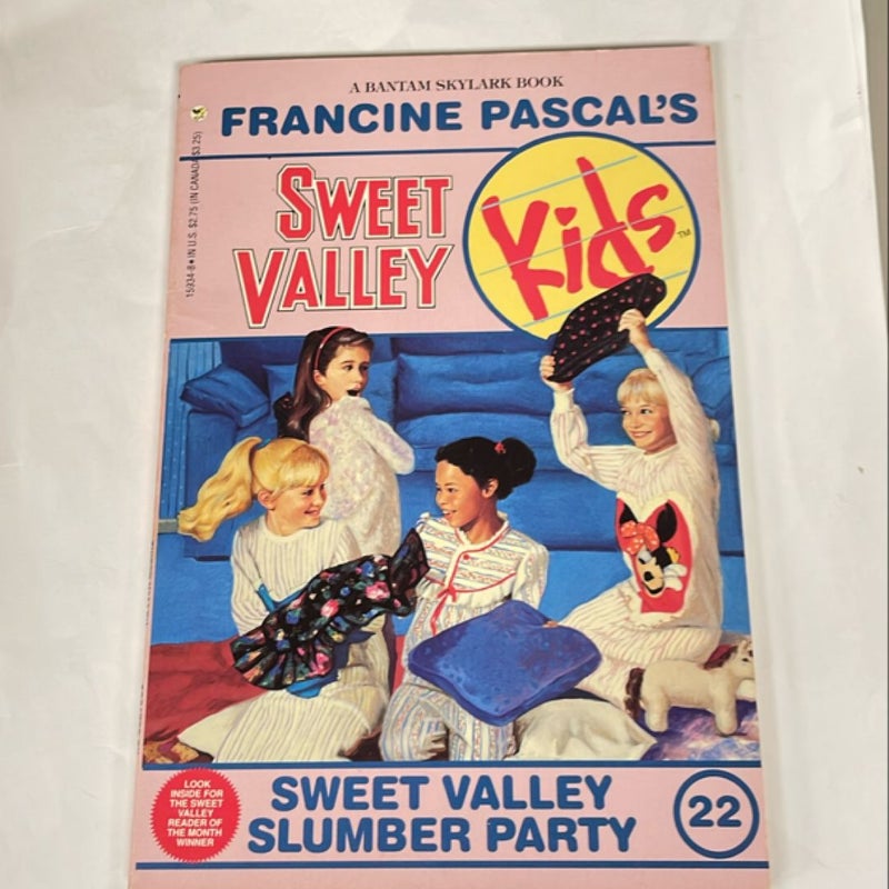 Sweet Valley Kids #22 Slumber Party 