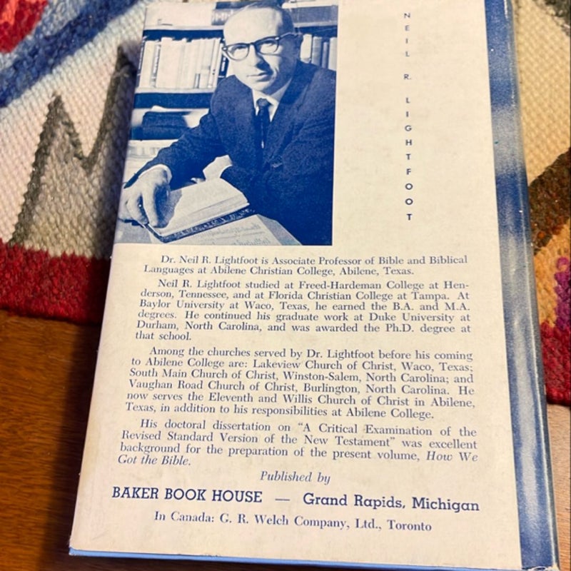 How We Got the Bible (1965)