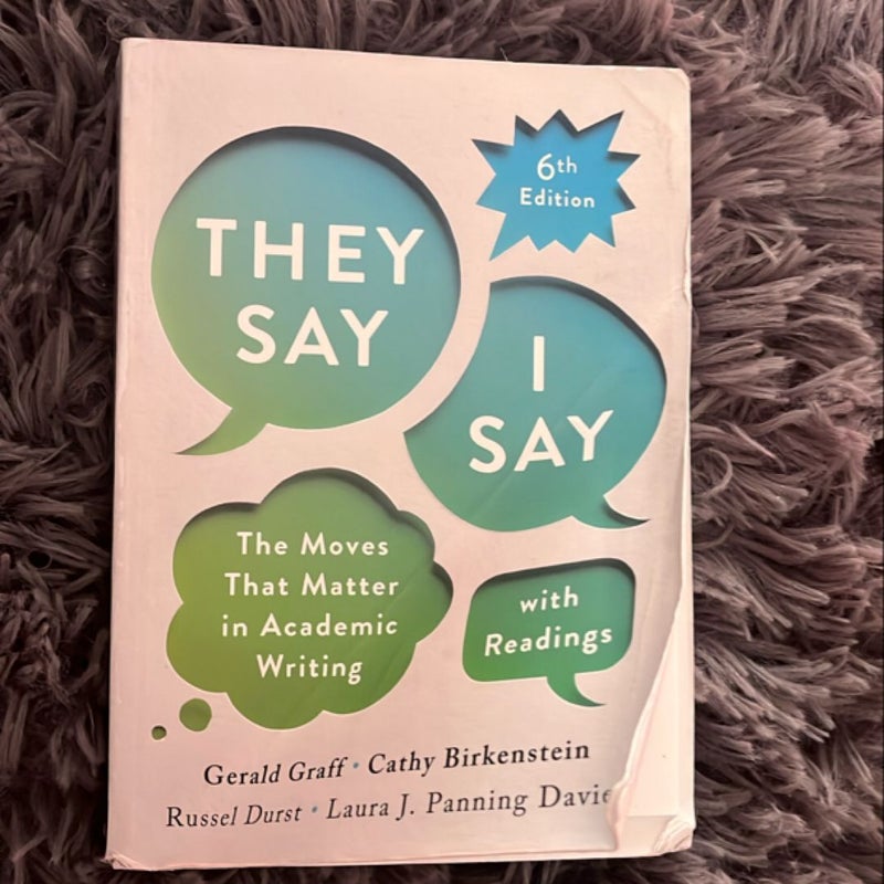 They Say / I Say with Readings