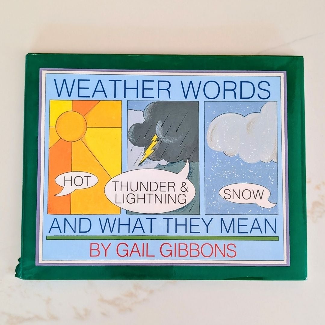Weather Words and What They Mean