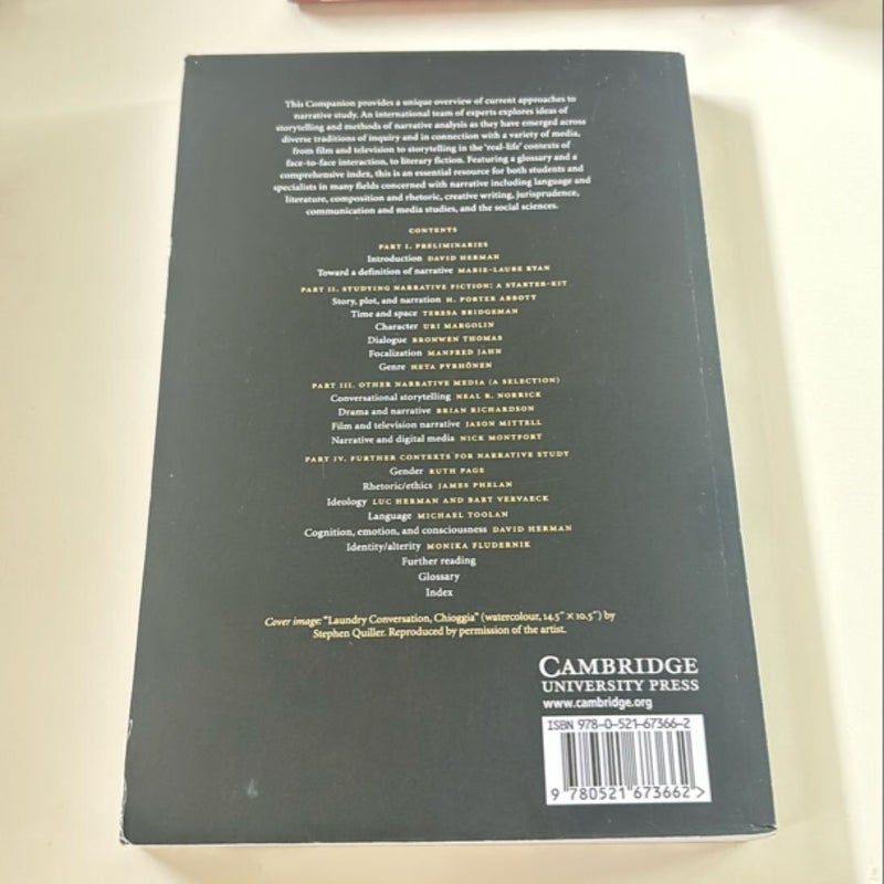 The Cambridge Companion to Narrative