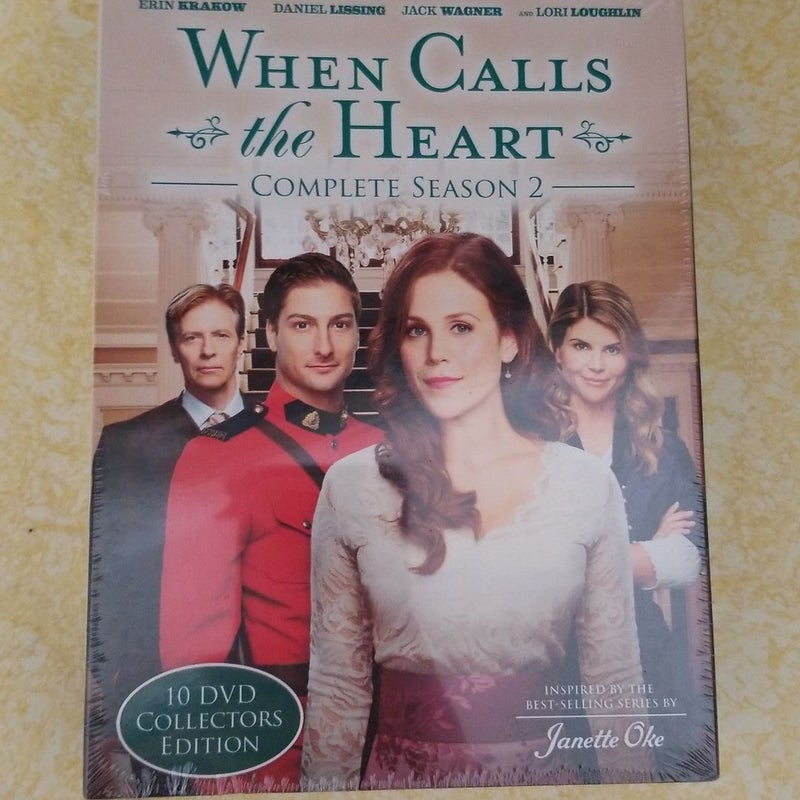 When Calls the Heart season 2 DVD's 