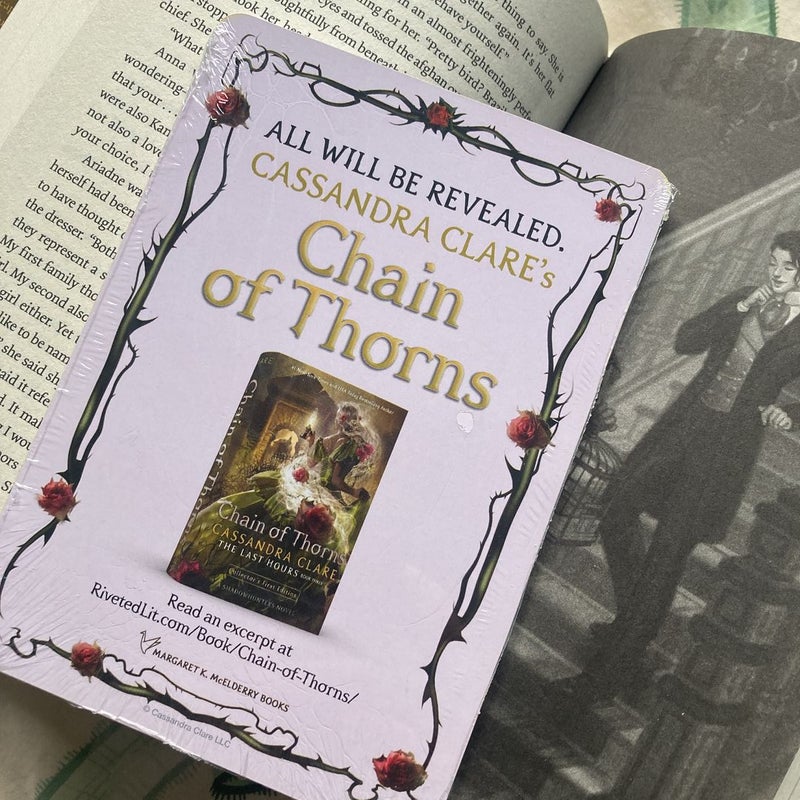 Signed Collectors Edition Chain of Thorns