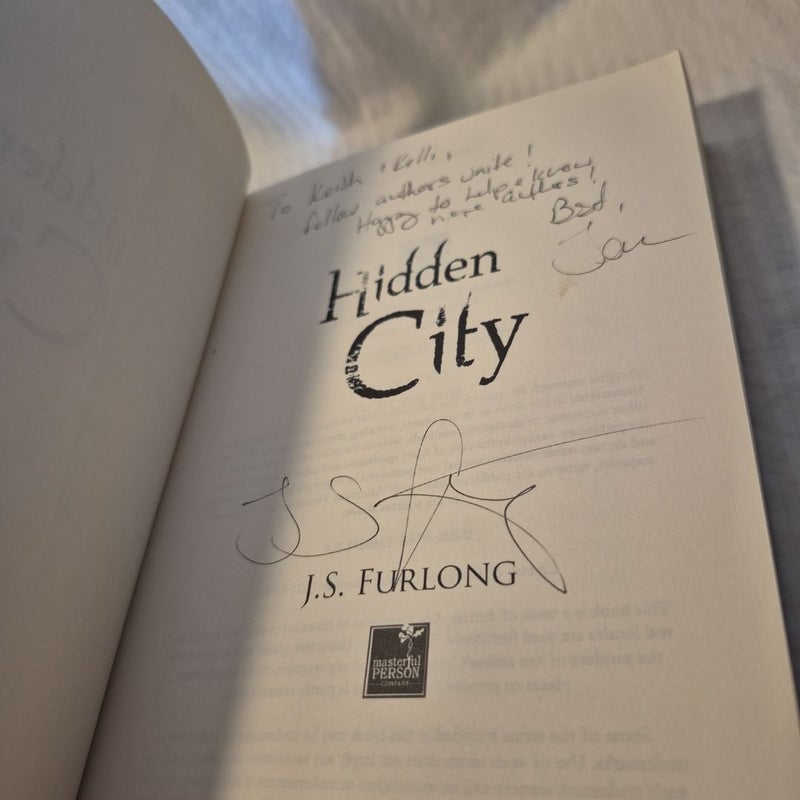 Hidden City SIGNED 