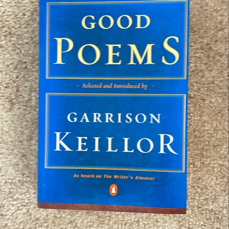 Good Poems