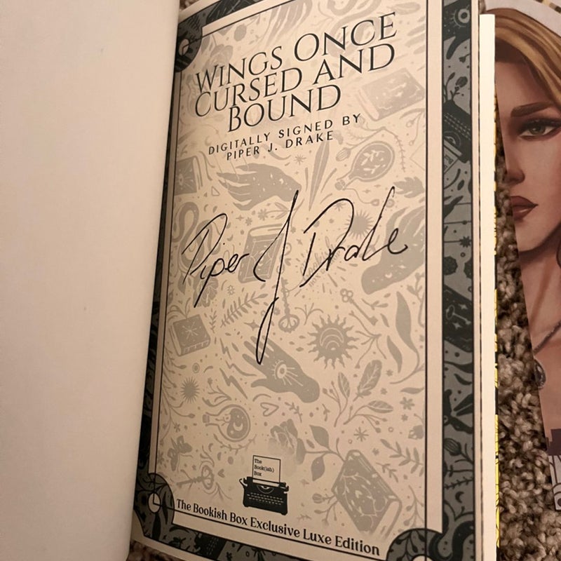 Wings once cursed and bound