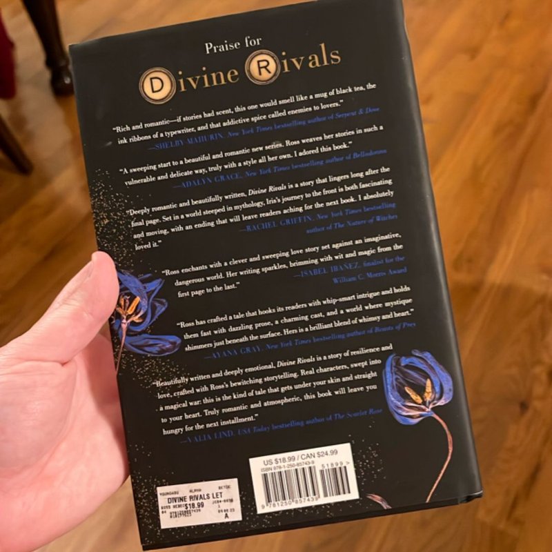 Divine Rivals by Rebecca Ross, Hardcover | Pangobooks