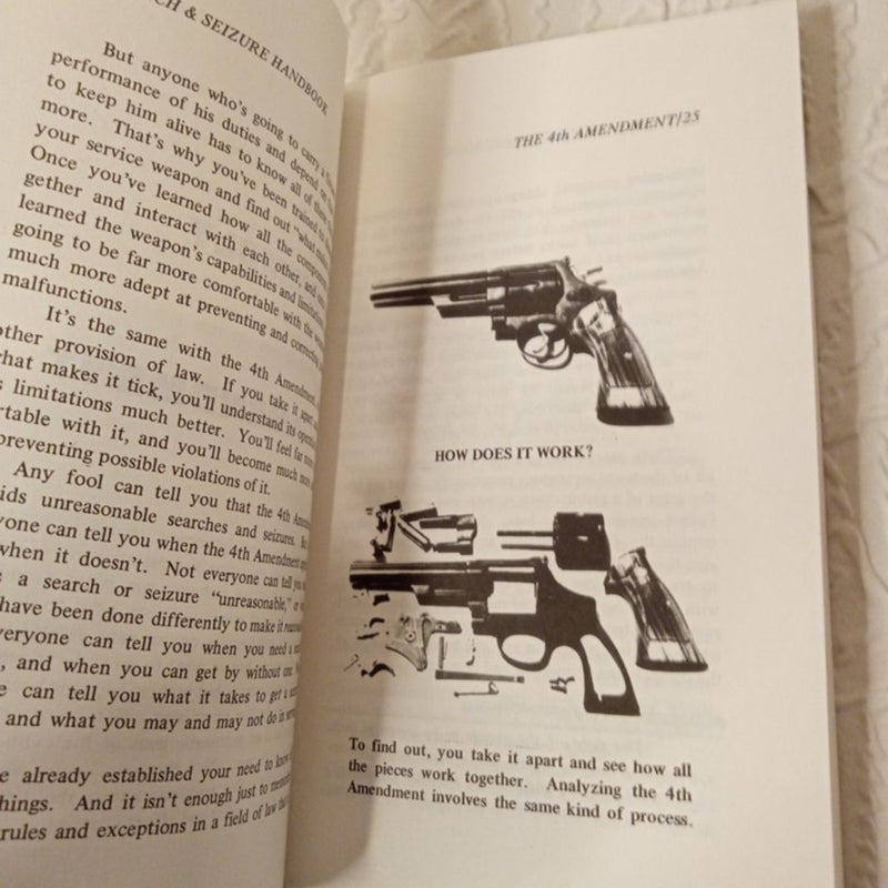 The Search and Seizure Handbook VINTAGE 1990