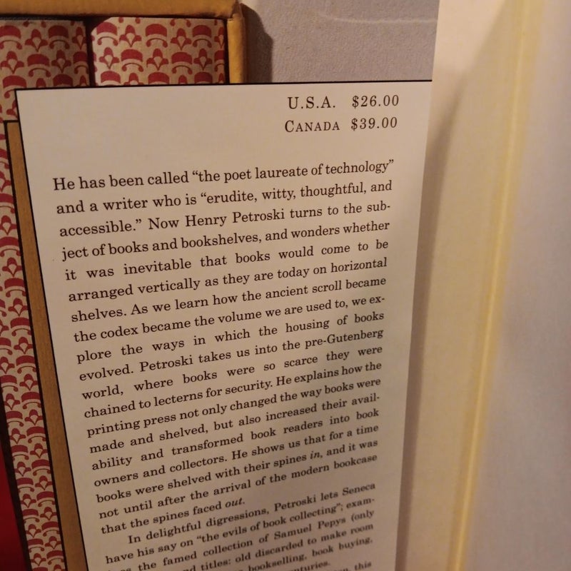 The Book on the Bookshelf by Henry Petroski, Hardcover Pangobooks