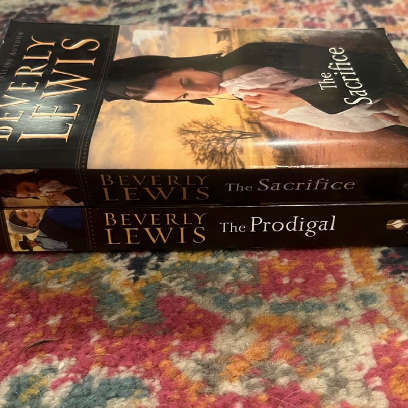 The Sacrifice & The Prodigal Trade Paperback By Beverly Lewis GOOD 2 Book Lot