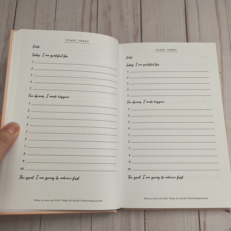 How does the Start Today Journal work? - Rachel Hollis