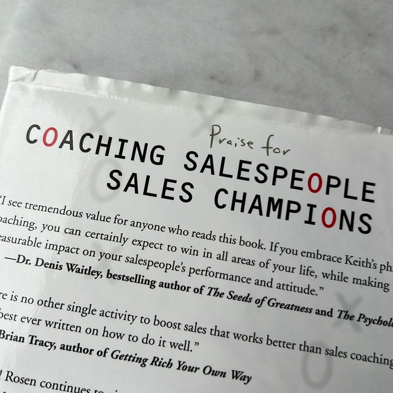 Coaching Salespeople into Sales Champions