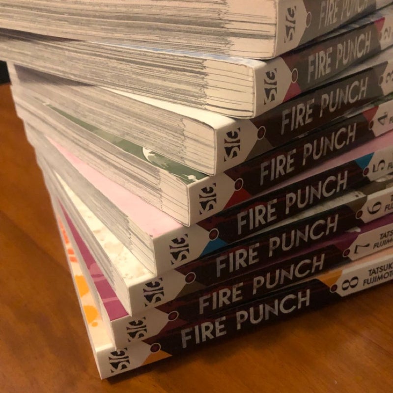 Fire Punch Manga Lot Volume 1,2,3,4,5,6,7,8