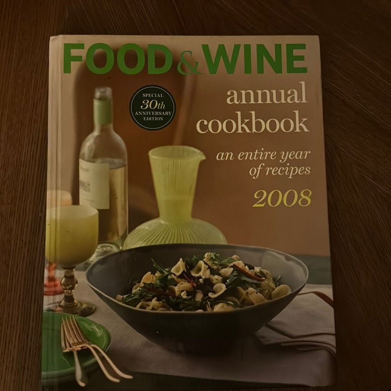 Food and Wine Annual Cookbook