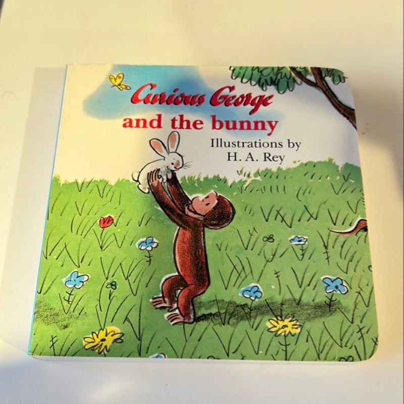 Curious George and the Bunny Board Book