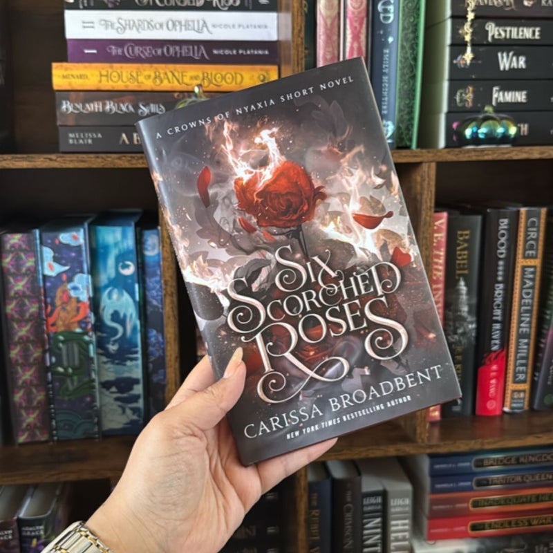 Six Scorched Roses