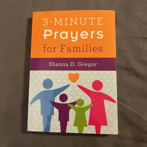 3-Minute Prayers for Families