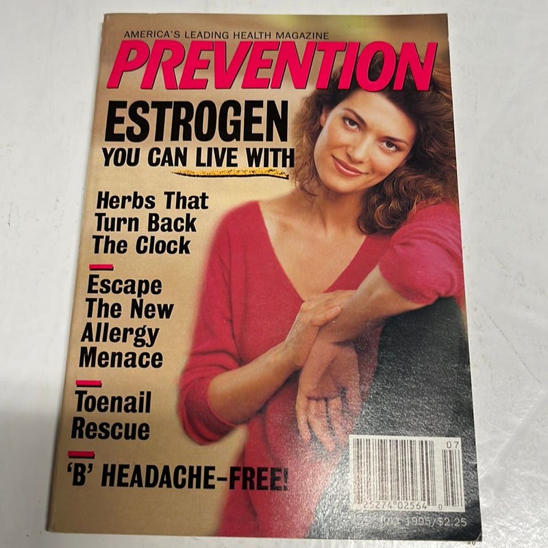 July 1995 Prevention Magazine Estrogen You Can Live With 