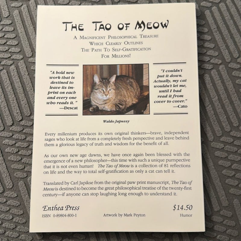The Tao of Meow