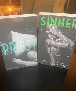 Priest and Sinner OOP Covers