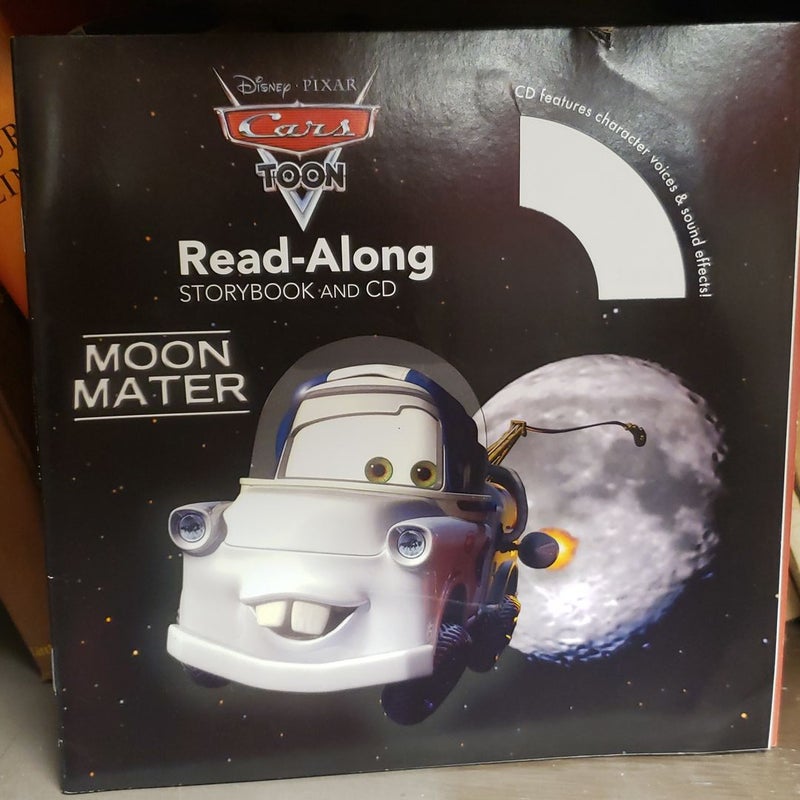 Cars Toons Moon Mater Read-Along Storybook