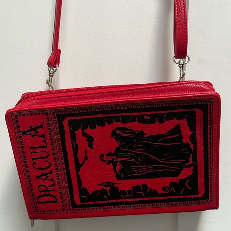 Red Dracula book purse