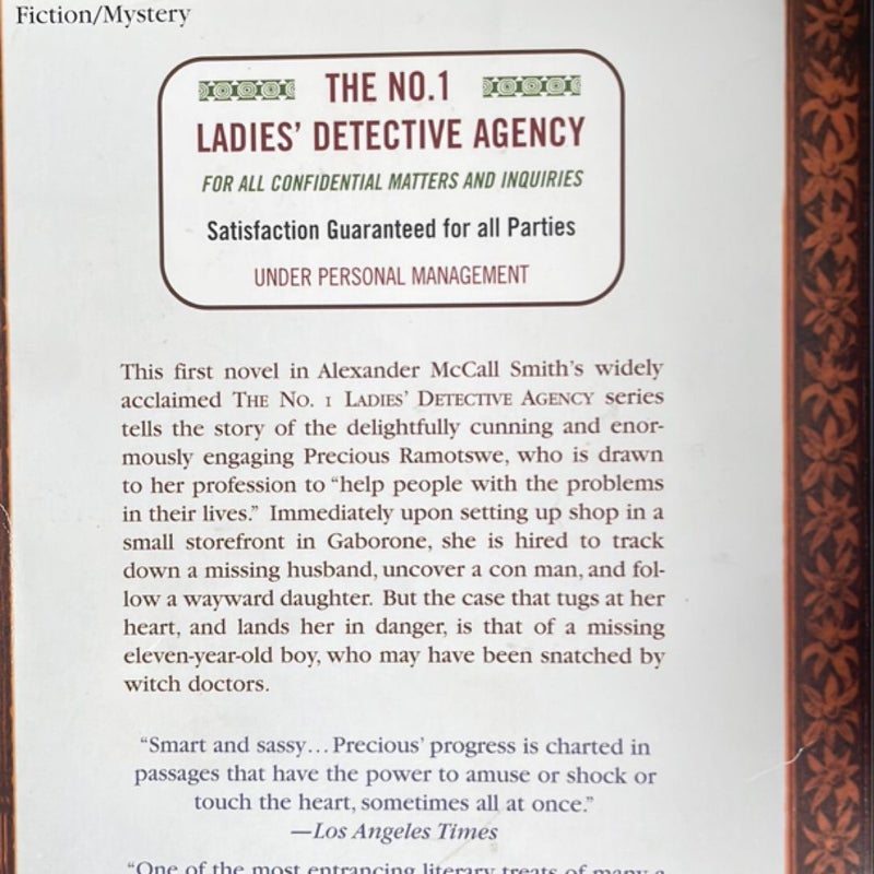 The No. 1 Ladies' Detective Agency