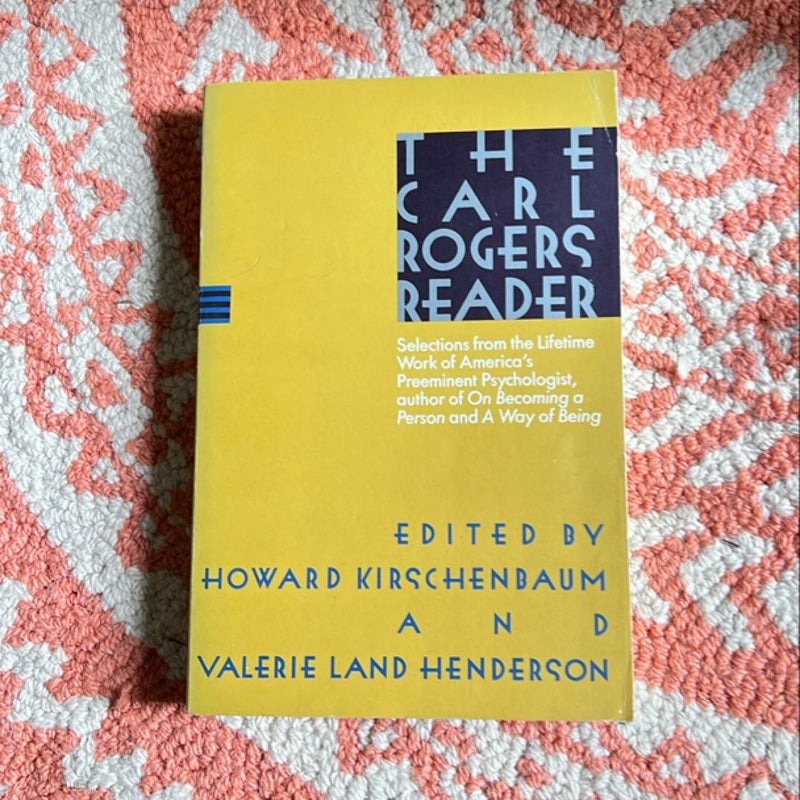 The Carl Rogers Reader