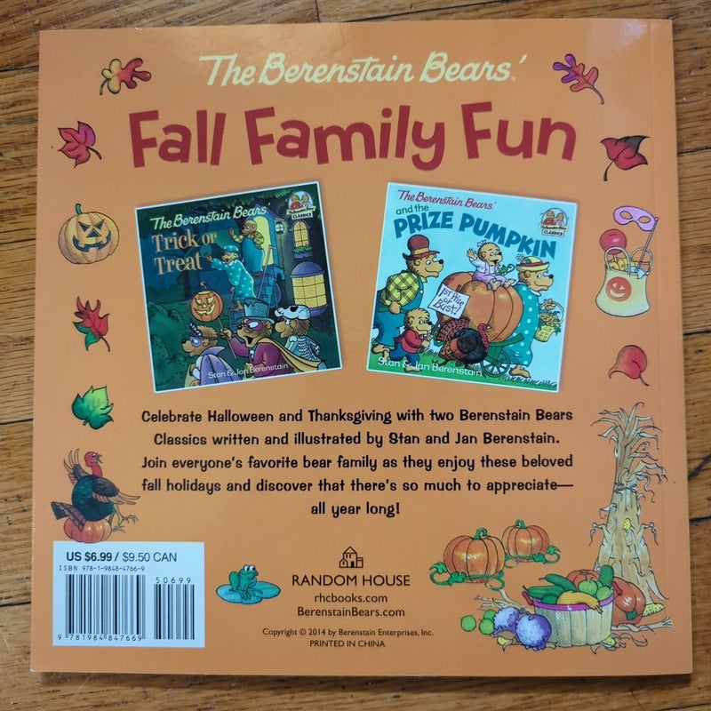 The Berenstain Bears Fall Family Fun (2 Books in 1!)