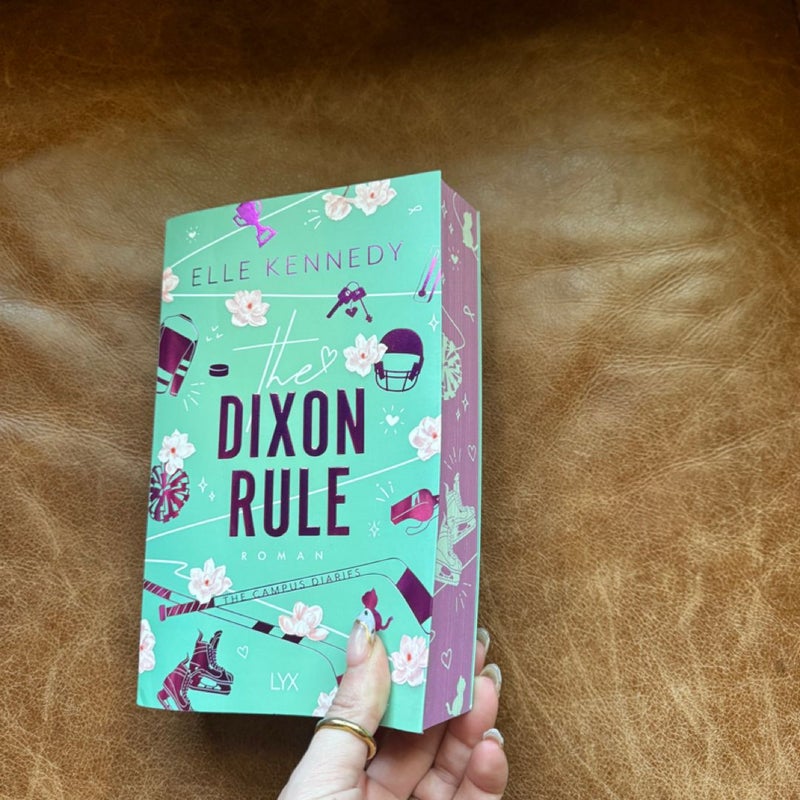 The Dixon rule German exclusive edition sprayed edges