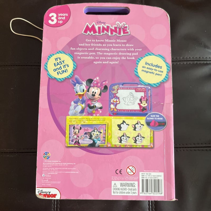 Disney Minnie Mouse book and drawing pad