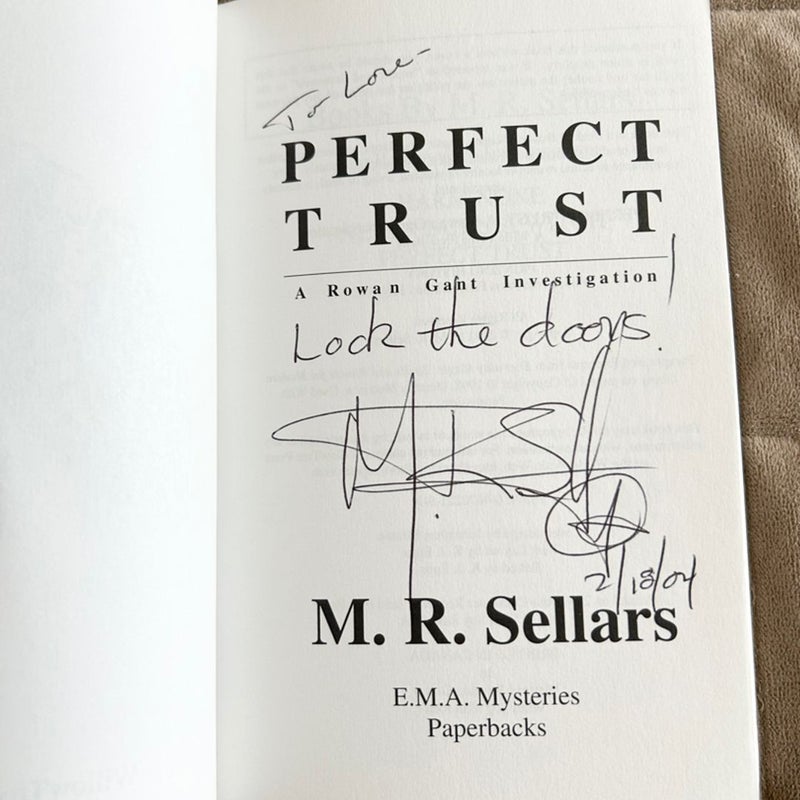 Perfect Trust Signed 1595